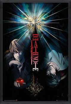 Inramad poster Death Note - Duo