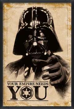 Inramad poster Star Wars - Your Empire Needs You