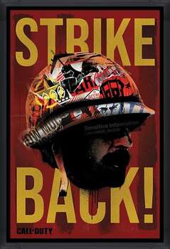 Inramad poster Call of Duty: Black Ops Cold War - Strike Back